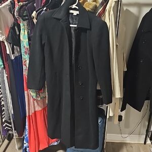 Liz Claiborne Black Trench Coat